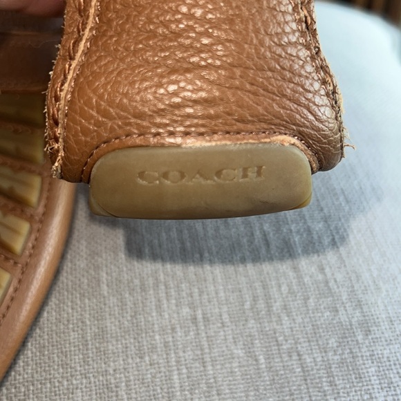 Coach Womens Arlene Brown Leather size 7.5 gold hardware - Picture 4 of 4